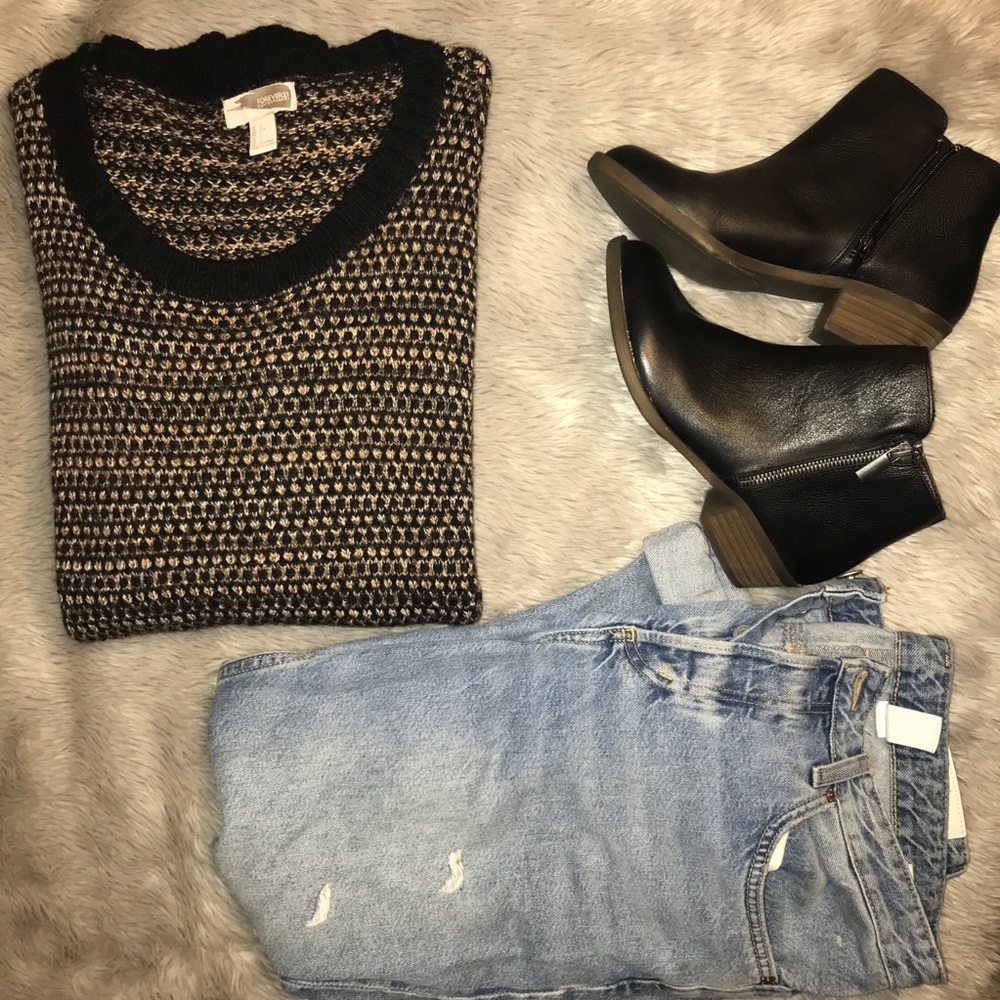 Cozy Oversized Brown Sweater